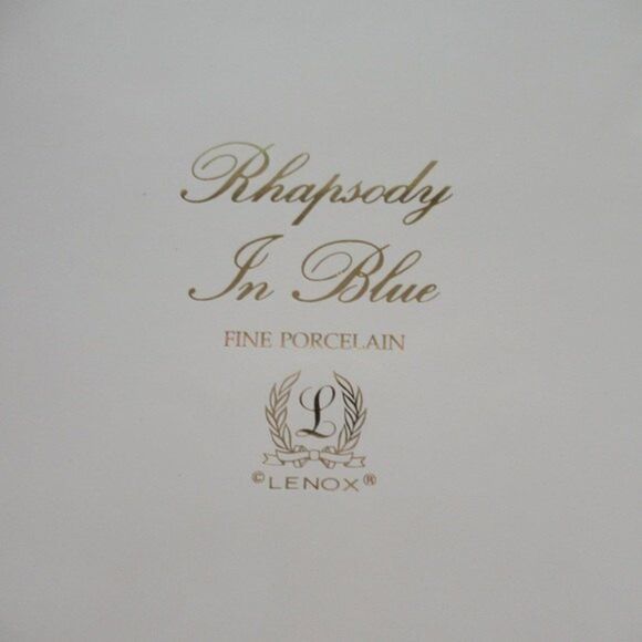 Lenox Rhapsody In Blue Vintage Figurine - Picture 11 of 13